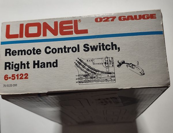 6-5122 Lionel 027 gauge Remote Control Switch, Right Hand - Image 7