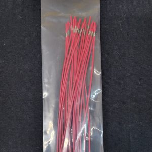 Wire, Red 8" with GG pin (24 pack)