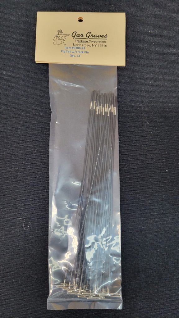 Wire, Black 8" with GG pin (24 pack)