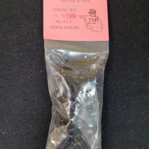 #4x1" Phillips Pan Head Screw Black Pkg/100