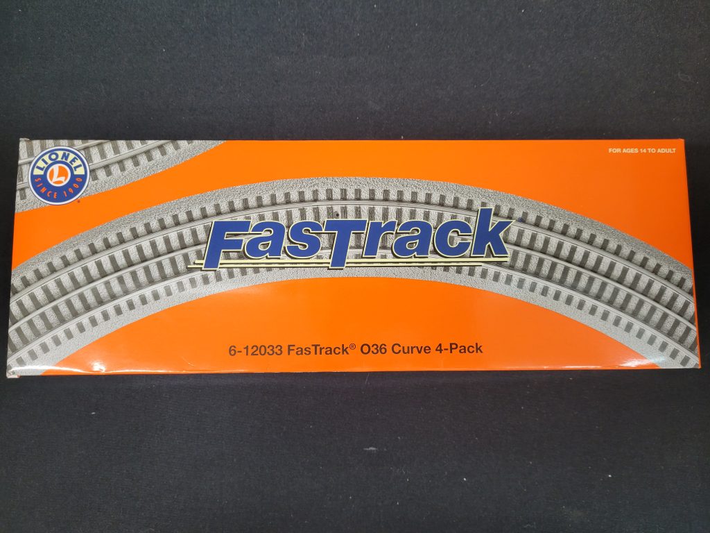 FasTrack O-36 Curved Track 4 Pc